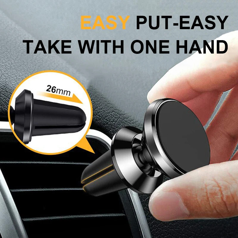 Magnetic Phone Holder For Car Vent - Uniwersalny magnetyczny uchwyt samochodowy na telefon
