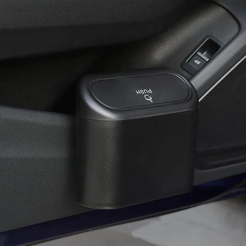 Waterproof Car Trash Can With Lid - Hurtownia Przenośny plastikowy schowek samochodowy Kosz