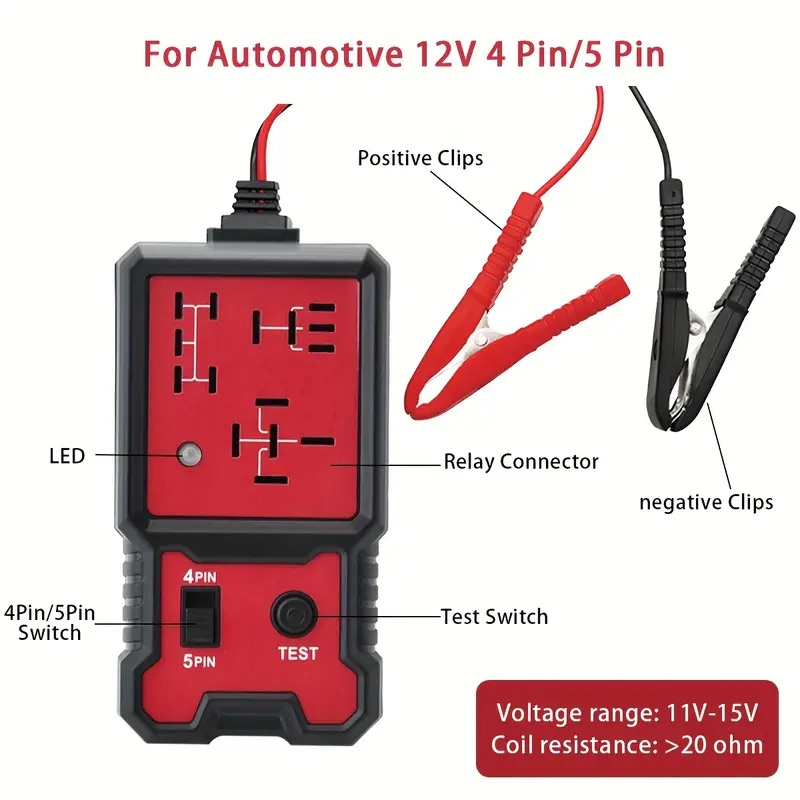 Car Electronics - CNB-707 Uniwersalny tester akumulatorów samochodowych LED
