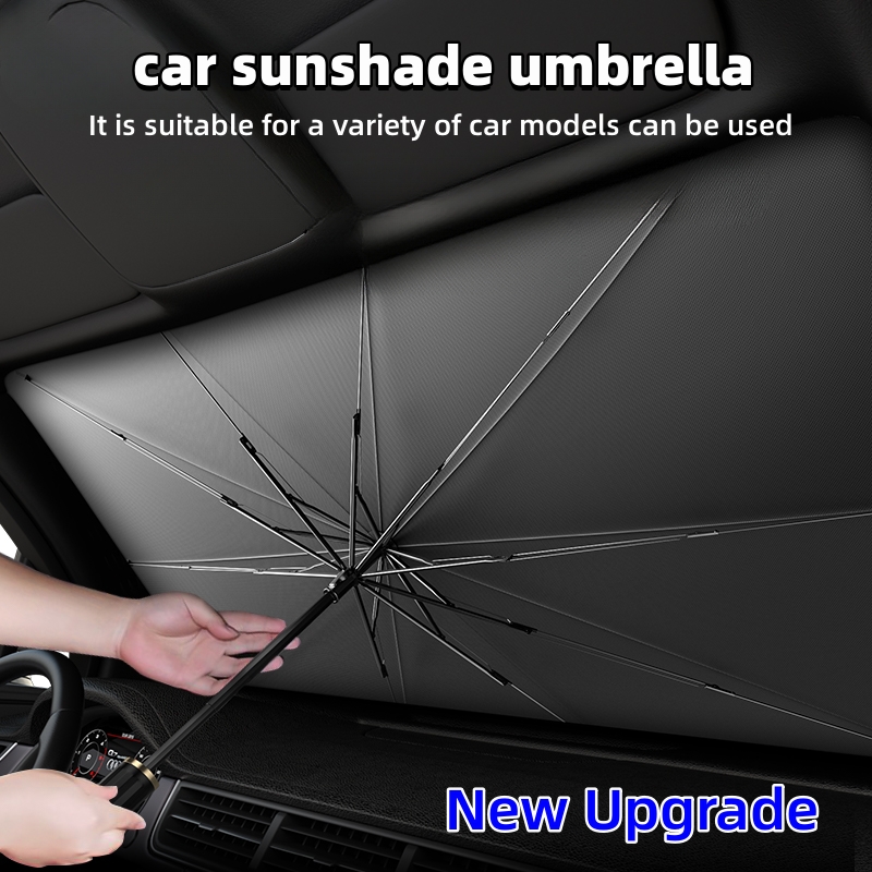 Car Sunshade Windshield Umbrella Foldable - Parasolka przeciwsłoneczna do szyby samochodowej, składana,