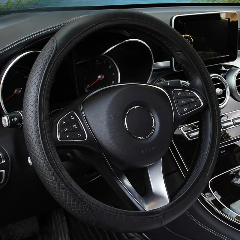 Car Steering Wheel Cover Anti Slip Breathable - Pokrowiec na kierownicę samochodową antypoślizgowy ze