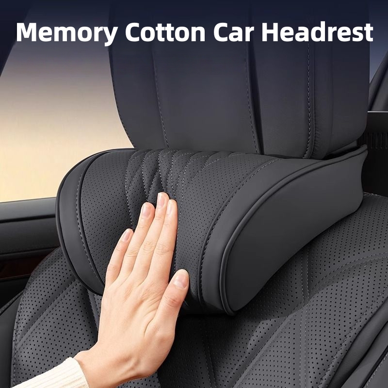 Memory Foam Car Neck Pillow Lumbar Support - Luksusowa poduszka zagłówkowa do samochodu z
