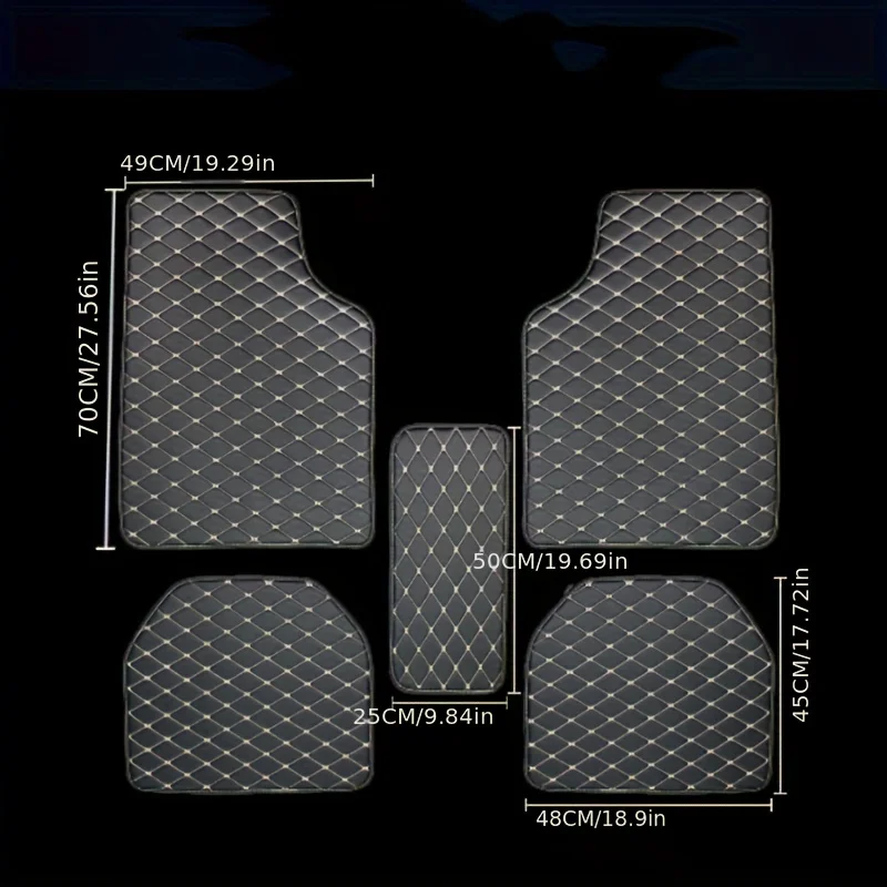 5 szt. Uniwersalne dywaniki sa – Car Floor Mats Universal Waterproof Leather recenzja i cena