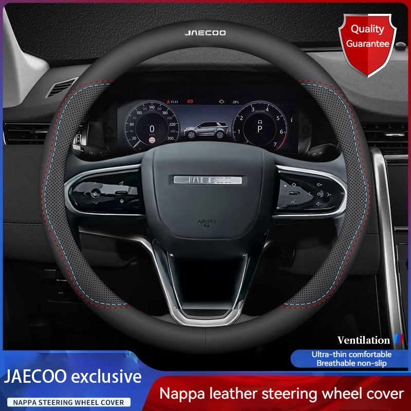 Skórzany pokrowiec na kierowni – Car Steering Wheel Cover Anti Slip Breathable recenzja i cena