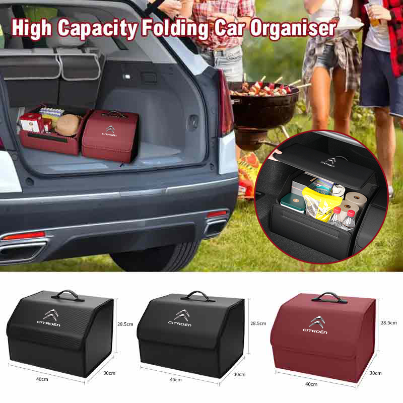 Organizer do bagażnika samocho – Car Trunk Organizer Foldable Storage Box recenzja i cena