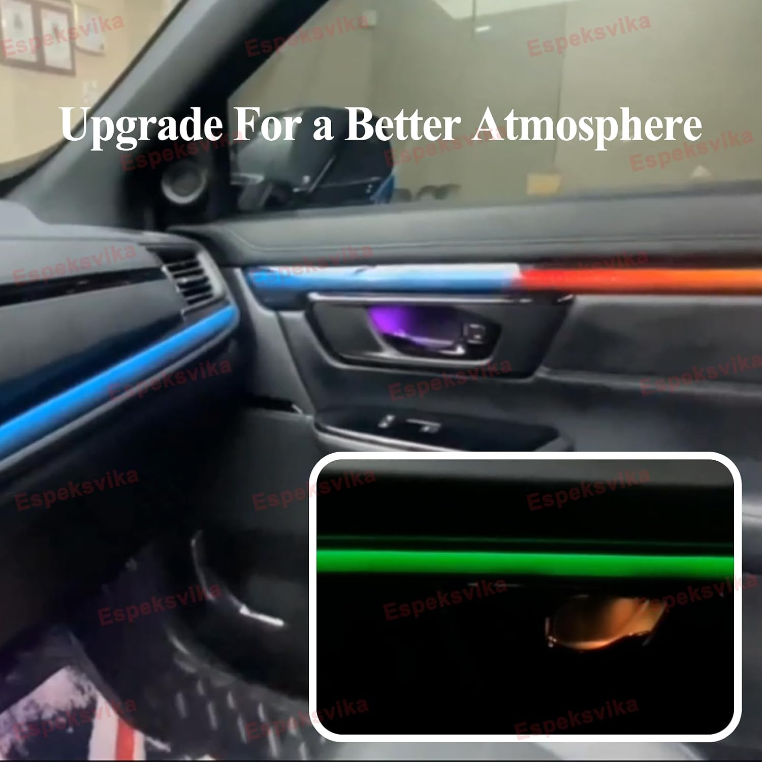 18 w 1 LED-owe oświetlenie amb – Led Ambient Interior Car Lights App Control recenzja i cena