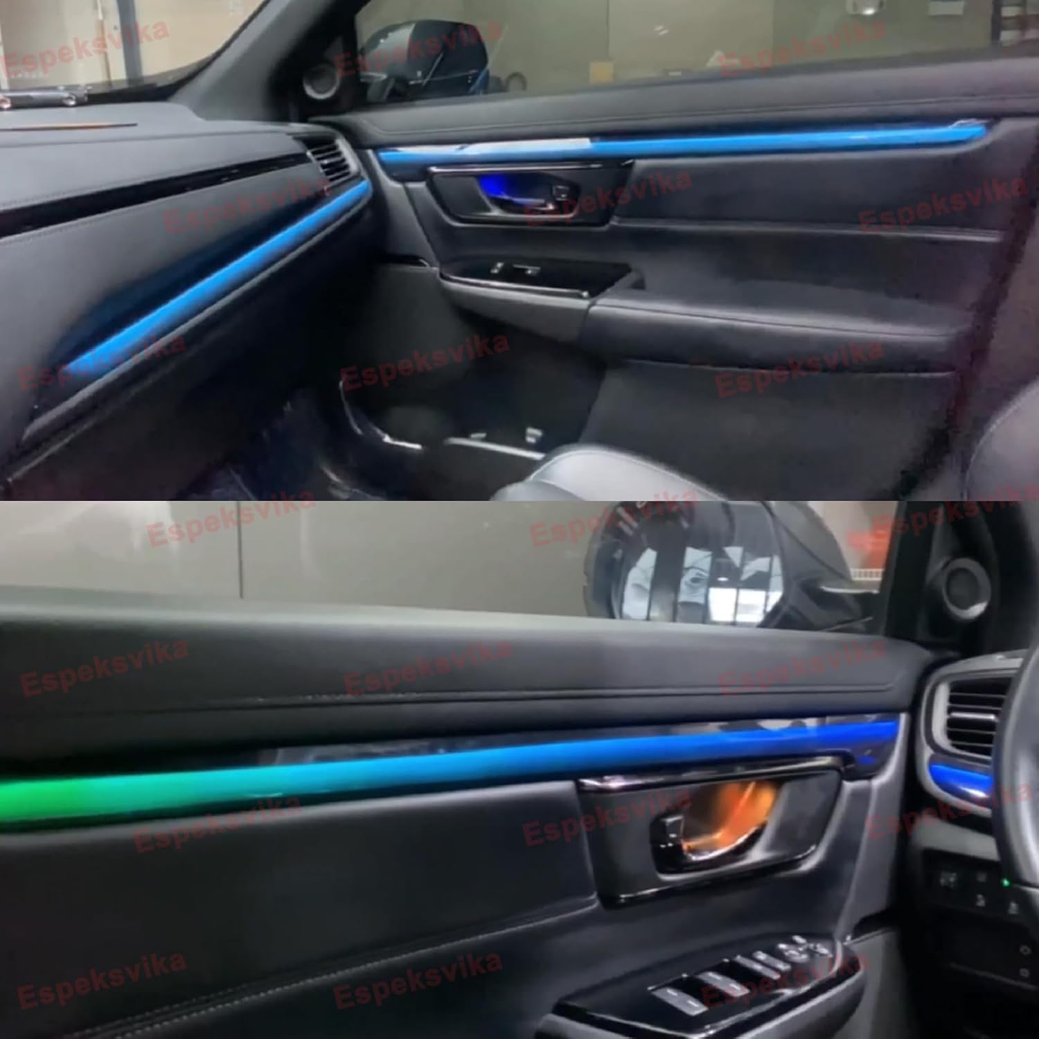18 w 1 LED-owe oświetlenie amb – Led Ambient Interior Car Lights App Control recenzja i cena