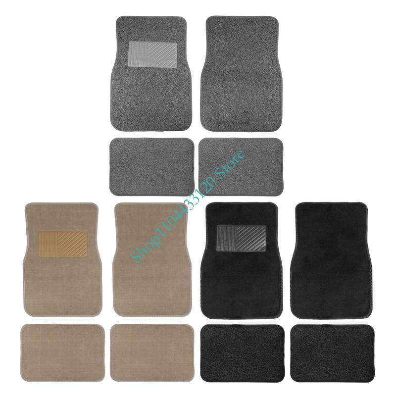 0XXD 4 szt. Uniwersalne dywani – Car Floor Mats Universal Waterproof Leather recenzja i cena