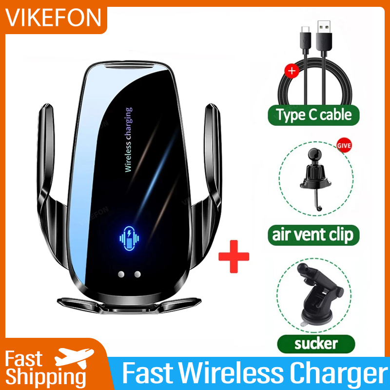 Bezprzewodowa ładowarka samoch – Wireless Car Charger Mount Fast Charging recenzja i cena