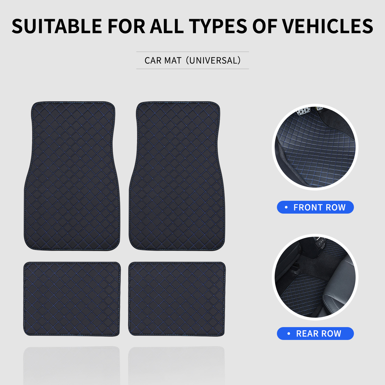 Kompletny zestaw uniwersalnych – Car Floor Mats Universal Waterproof Leather recenzja i cena