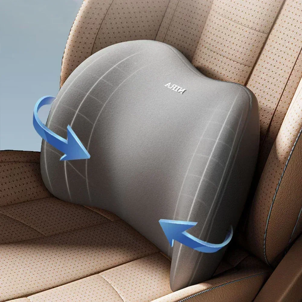 Poduszka pod kark do samochodu – Memory Foam Car Neck Pillow Lumbar Support recenzja i cena