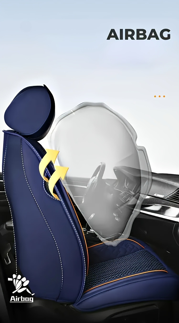 Pokrowce na siedzenia samochod – Leather Car Seat Covers Full Set Universal recenzja i cena