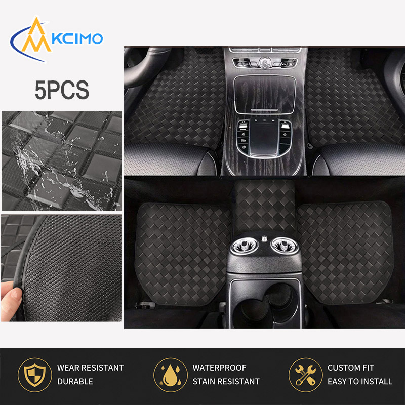 5 szt. Dywaniki samochodowe z  – Car Floor Mats Universal Waterproof Leather recenzja i cena