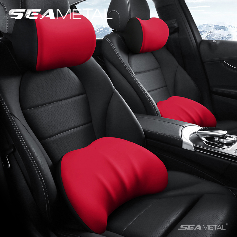 SEAMETAL poduszka zagłówka sam – Memory Foam Car Neck Pillow Lumbar Support recenzja i cena