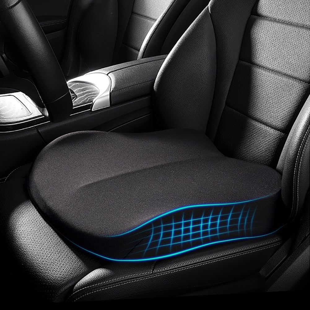 Poduszka podwyższająca siedzen – Memory Foam Car Neck Pillow Lumbar Support recenzja i cena