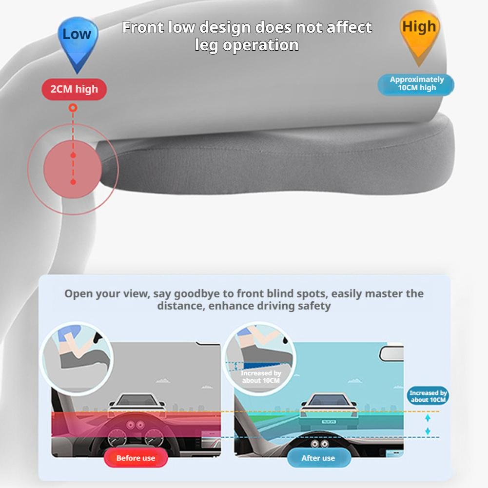 Poduszka podwyższająca siedzen – Memory Foam Car Neck Pillow Lumbar Support recenzja i cena