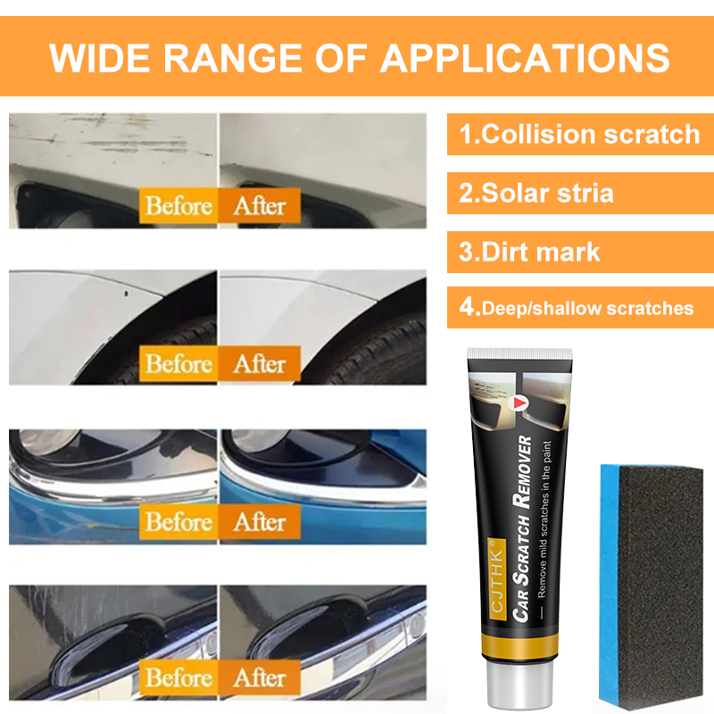 Środek do usuwania zarysowań s – Car Scratch Repair Polishing Wax Paste recenzja i cena