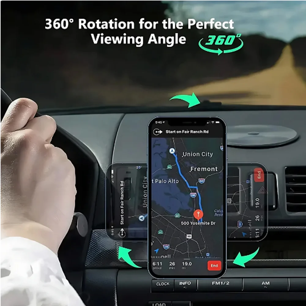 Magnetyczna, bezprzewodowa ład – Wireless Car Charger Mount Fast Charging recenzja i cena