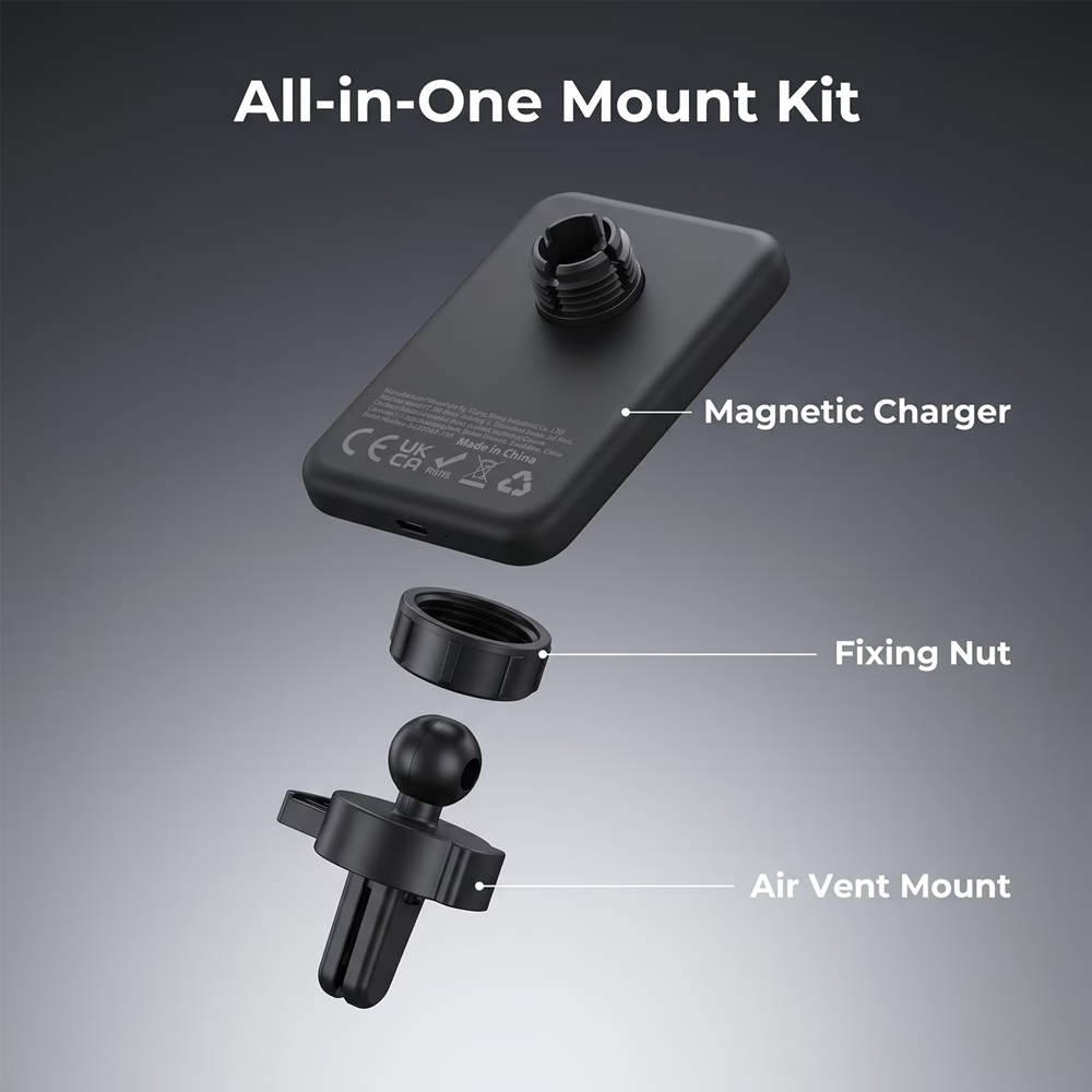 Magnetyczna, bezprzewodowa ład – Wireless Car Charger Mount Fast Charging recenzja i cena
