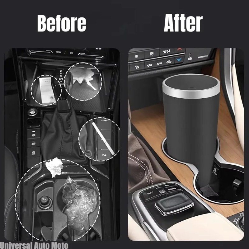Mini kosz na śmieci do samocho – Waterproof Car Trash Can With Lid recenzja i cena
