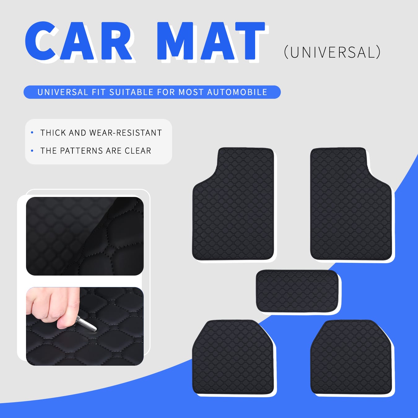 Kompletny zestaw uniwersalnych – Car Floor Mats Universal Waterproof Leather recenzja i cena