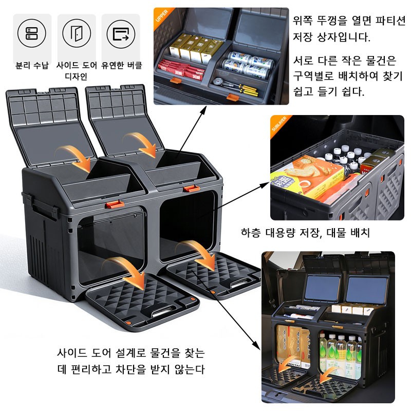 Ulepszony Składany Pojemnik do – Car Trunk Organizer Foldable Storage Box recenzja i cena