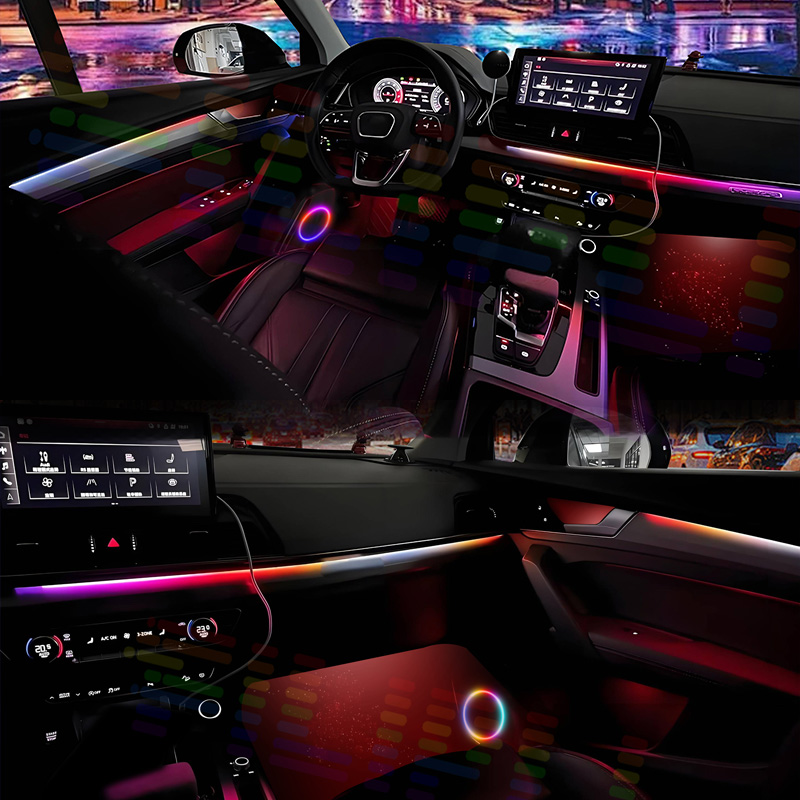 Aplikacja do oświetlenia ambie – Led Ambient Interior Car Lights App Control recenzja i cena