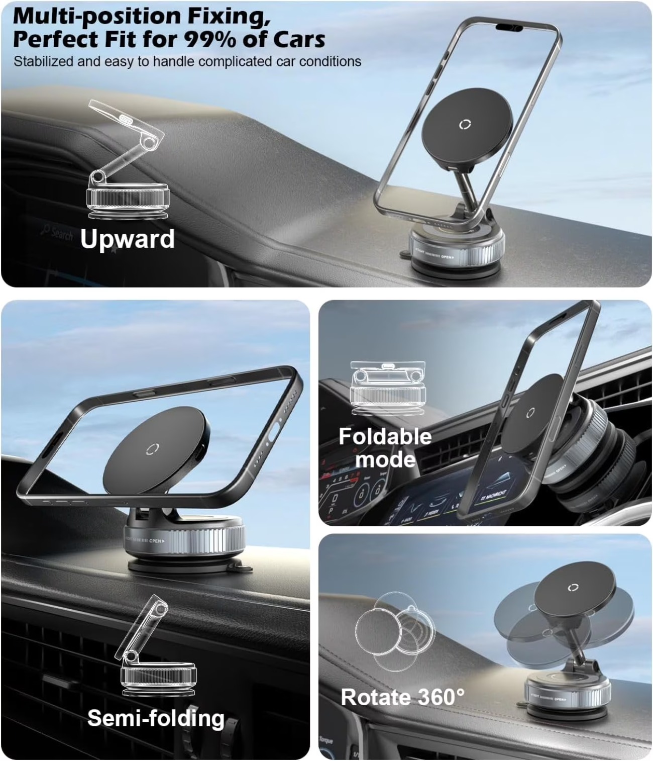 Bezprzewodowa szybka ładowarka – Wireless Car Charger Mount Fast Charging recenzja i cena