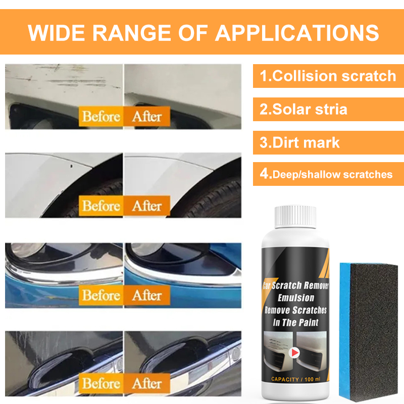 Narzędzia do pielęgnacji lakie – Car Scratch Repair Polishing Wax Paste recenzja i cena